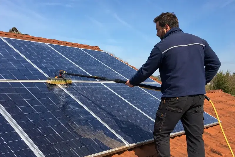 Nettoyage et entretien de panneaux solaires à Langon